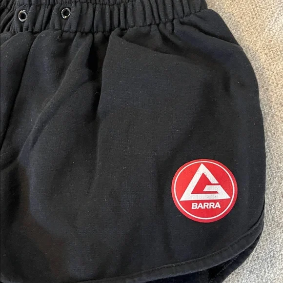 Gracie Barra Black and Gray Workout Shorts Duo - Picture 2 of 5